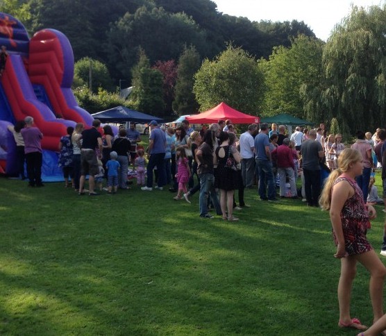 A summer village fete